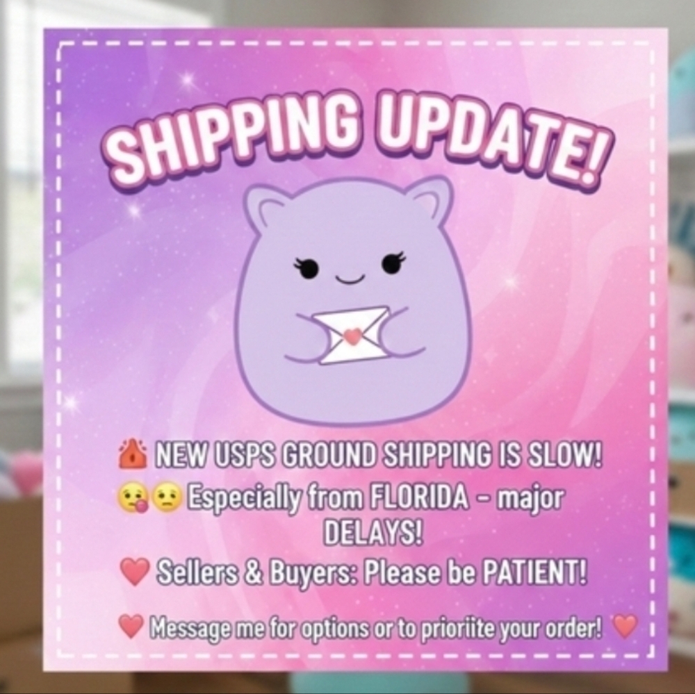 💌SHIPPING UPDATE!!🚚NOW CHEAPER BUT LONGER GROUND SHIPPING ONLY!📬💌